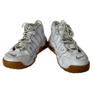 Nike Air More Uptempo Youth Size 4 Women’s Size 5.5 White Aqua Gum GS 415082-107